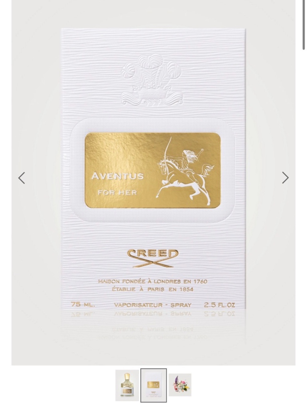 BNWT sealed 100% original Creed Aventus for Her spray